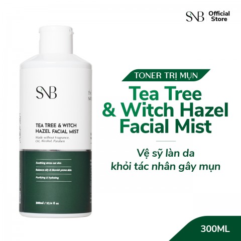 Toner Tea Tree Wich Hazel Facial Mist SNB 300ml