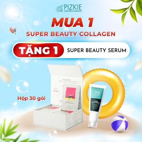 Super Beauty Collagen 3 Hộp (30 Gói/Hộp)