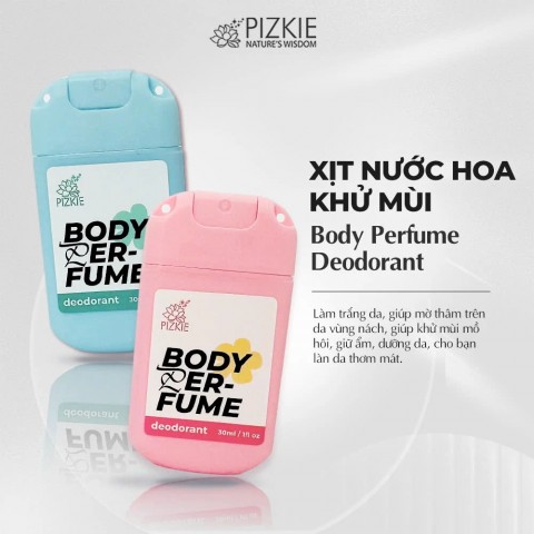 Xịt Nước Hoa Khử Mùi Body Perfumed Deodorant 30ml